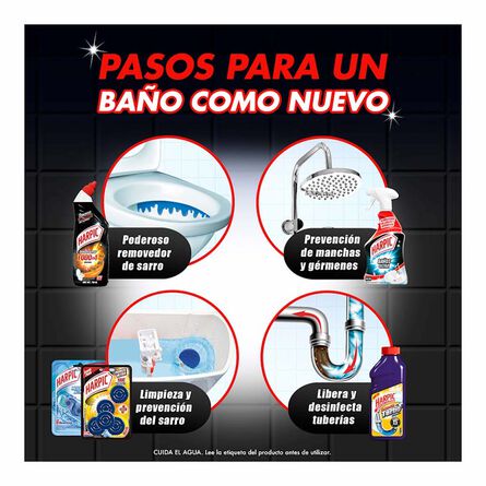 Harpic® Líquido Desinfectante para Inodoros Power Ultra Original Todo en 1 750 ml image number 5
