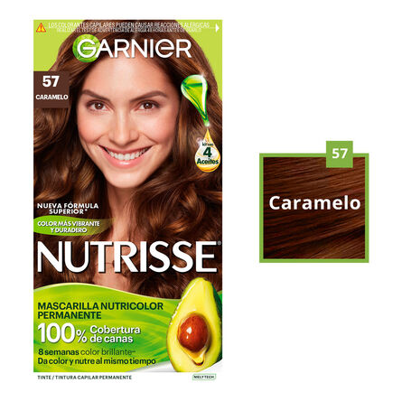 Tinte Garnier Nutrisse 57 Caramelo image number 2