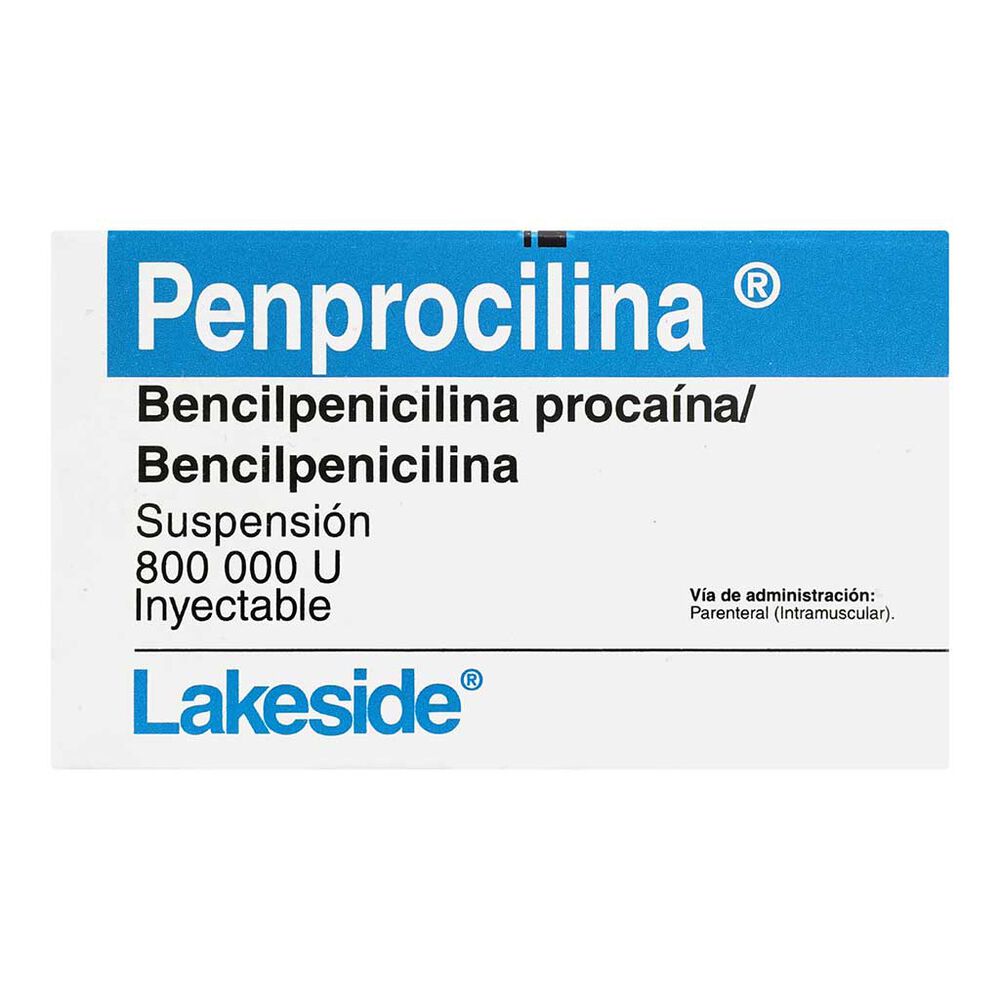 Penprocilina 800000ui Suspiny 1 Pza image number 0