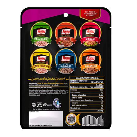 Atun Tuny Pibil 75g Pouch Tuny 75 Gramo Pouch image number 1