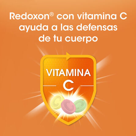 Vitamina C Redoxon Infantil Sabor Cereza Limón y Lima-Limón 100 Tabletas Masticables image number 5