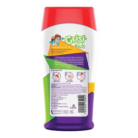 Shampoo Grisi Kids 2 en 1 Anti Piojos 300 ml image number 2