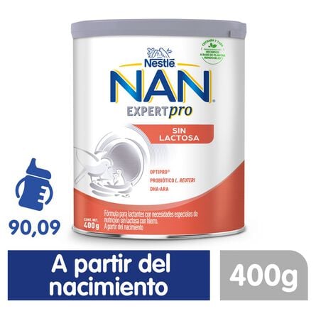 Fórmula para Lactantes NAN Expert Pro Sin Lactosa, 0 a 12 Meses, 400g image number 1