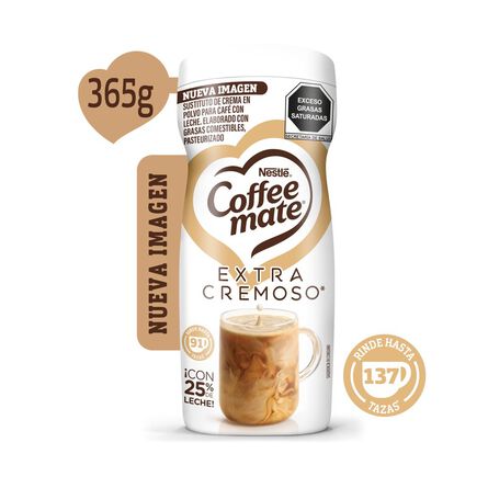 Sustituto de Crema para Café Coffee Mate Polvo Extra Cremoso 365g image number 1