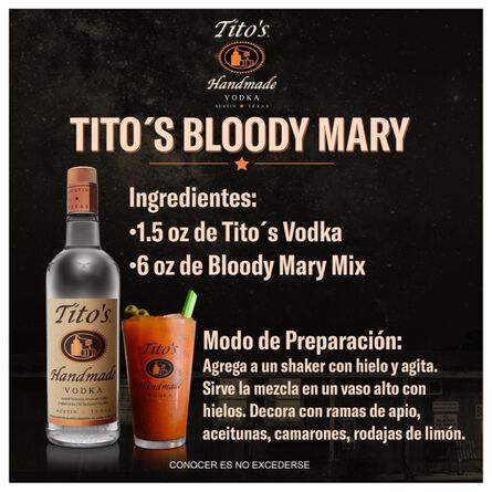 Vodka Tito's Handmade 750 ml image number 4