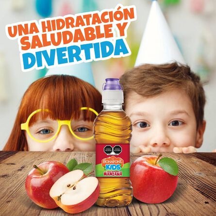 Agua Bonafont Kids con Jugo Natural sabor Manzana 6 Pack 300 ml image number 5