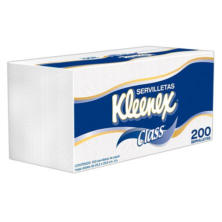 Servilletas Kleenex Class 200 Piezas, Hojas Dobles image number 3