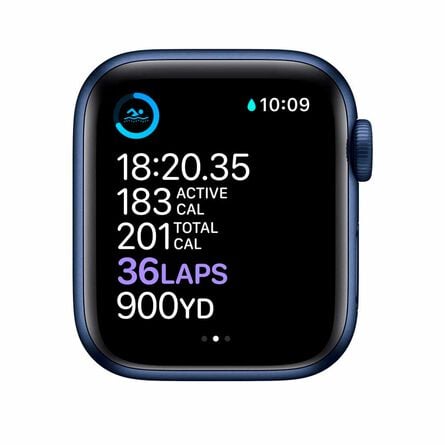 Apple Watch Series 6 M00J3LZ/A 44mm Azul Marino GPS image number 1