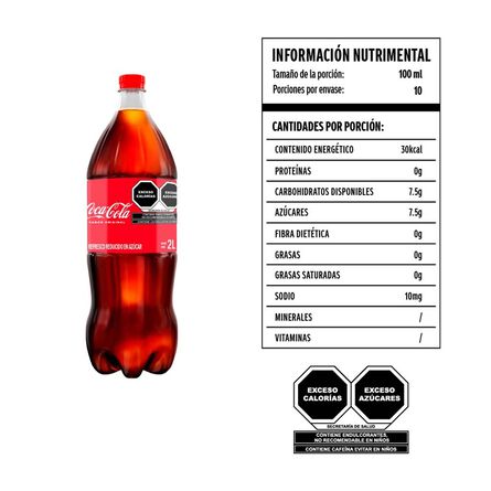 Coca Cola Refresco 6 Pack 1 Lt image number 3