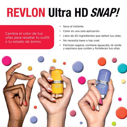 Esmalte Revlon Ultra HD Nail Snap tono Get Real 8 ml image number 3