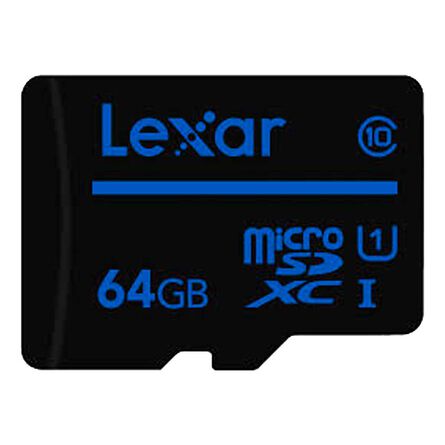 Tarjeta Micro SD Lexar 64 GB