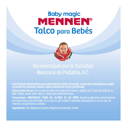 Talco para Bebé Baby Magic Mennen Azul 400 g image number 2
