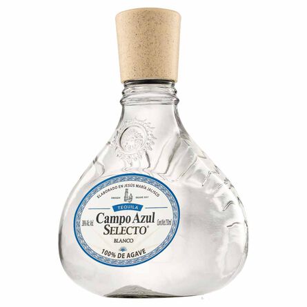 Tequila Selecto Campo Azul Blanco 750ml image number 2