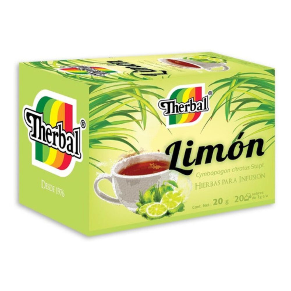 Té Limón 20 Sobres Therbal image number 0
