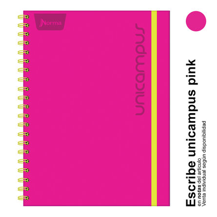 Cuaderno Profesional Norma Unicampus Cuadro 7mm 120 Hj image number 4