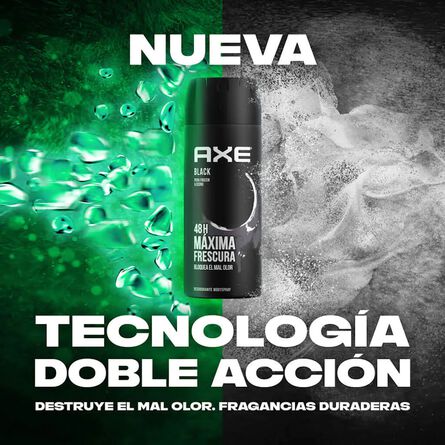 Desodorante en Aerosol Axe Black para Caballero 97g image number 2
