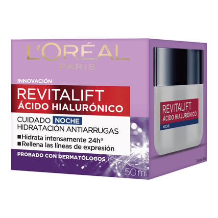 Crema Facial de Noche Revitalift de L'Oréal Paris 50 Ml image number 1