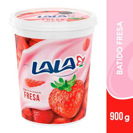 Yoghurt Lala Batido Fresa 900 g image number 1
