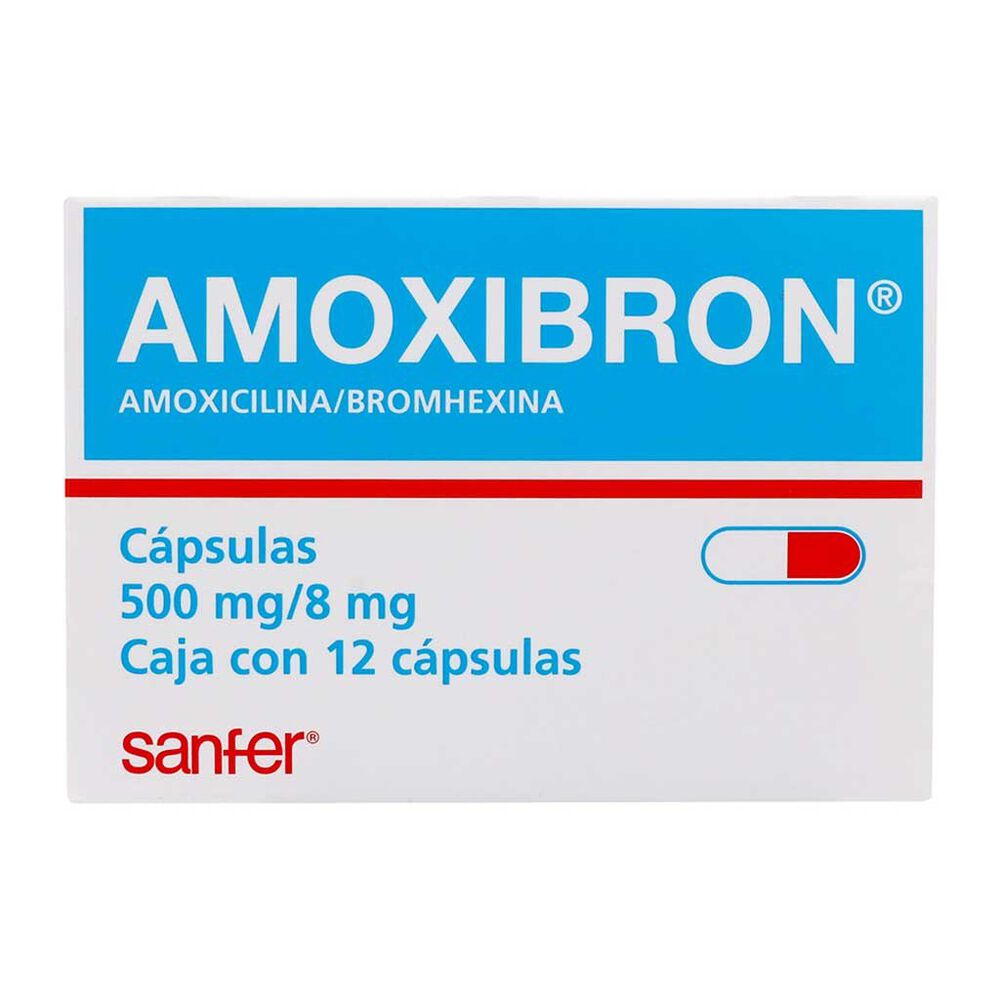 Amoxibron 500/8mg Cap image number 0