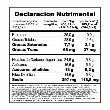 Nature Valley Barras protein cacahuate con chocolate oscuro 200 g image number 3