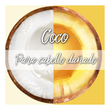 Mascarilla para Cabello Garnier Fructis Hair Food Coco Cabello Dañado 350 ml image number 3
