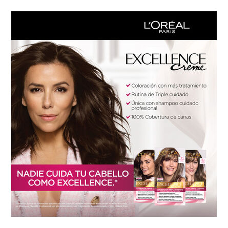 Tinte Imédia Excellence de L'Oréal Paris 5.3 Castaño Claro Dorado image number 4
