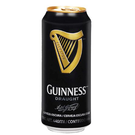 Cerveza Guinness Irish Dry Stout Lata de 440 ml