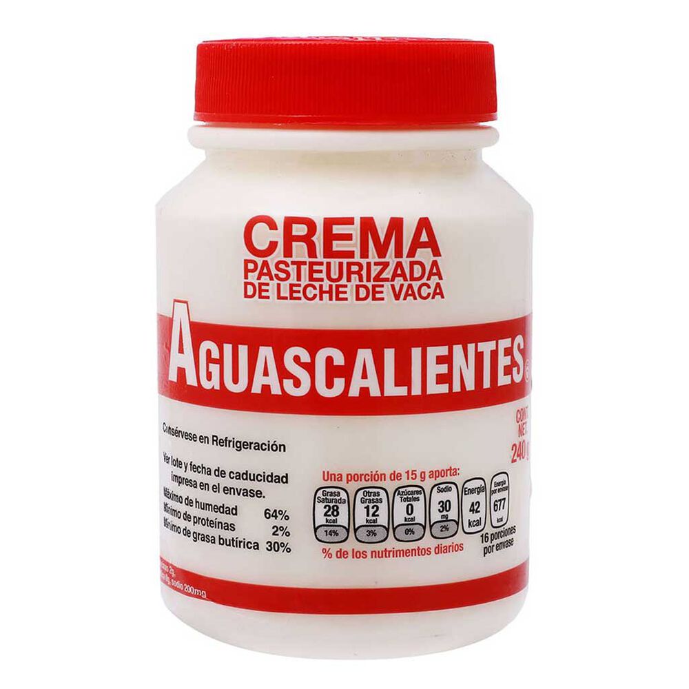 Crema Ácida Aguascalientes 240 ml image number 0