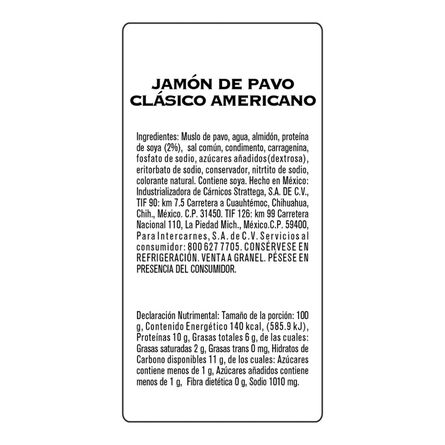 Jamon Pavo Y Cerdo Clasico Bafar Kg image number 1