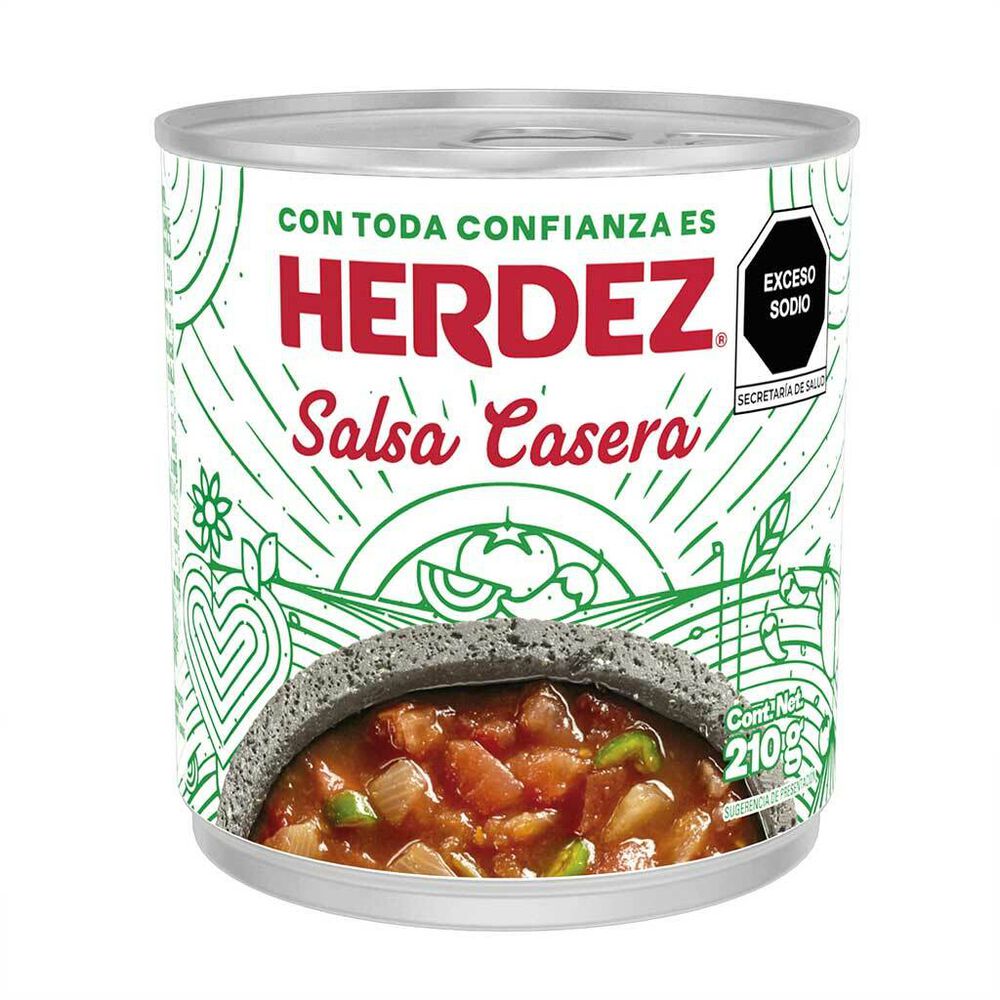 Salsa Herdez casera 210 g image number 0