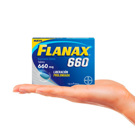 Antiinflamatorio Flanax Pro Naproxeno Sódico 660 mg image number 4