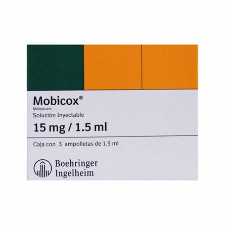 Mobicox 15mg Soliny 3 Pzas image number 0