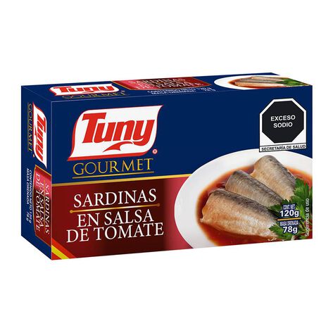Sardina en Salsa de Tomate Tuny 120gr