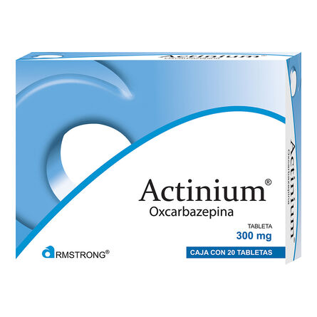 Actinium 300 mg 20 Tabletas image number 1