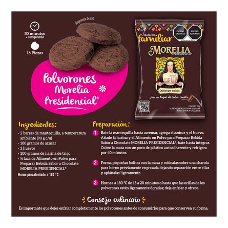 Alimento en Polvo Morelia Presidencial Sabor Chocolate 700g image number 7