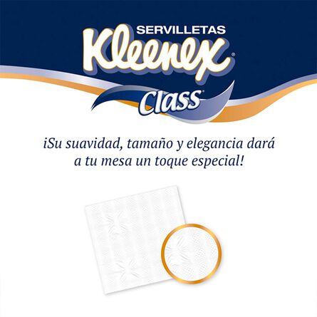 Servilletas Kleenex Class 200 Piezas, Hojas Dobles image number 1