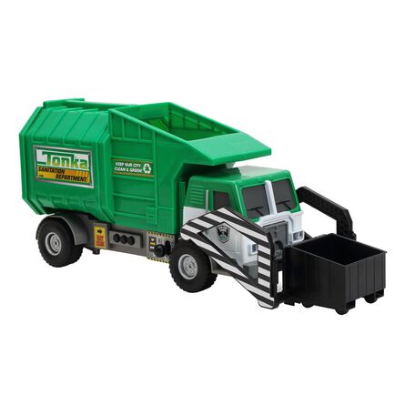 Vehículo Mighty Garbage Truck Tonka Verde image number 1