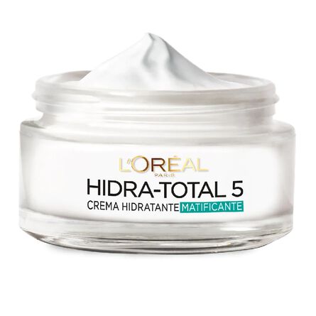 Crema Facial L'Oréal Paris Hidra Total 5 Cuidado Día Matificante 50 Ml image number 6