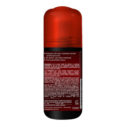 Desodorante Antitranspirante En Roll On Garnier Obao For Men Active 65 G image number 1