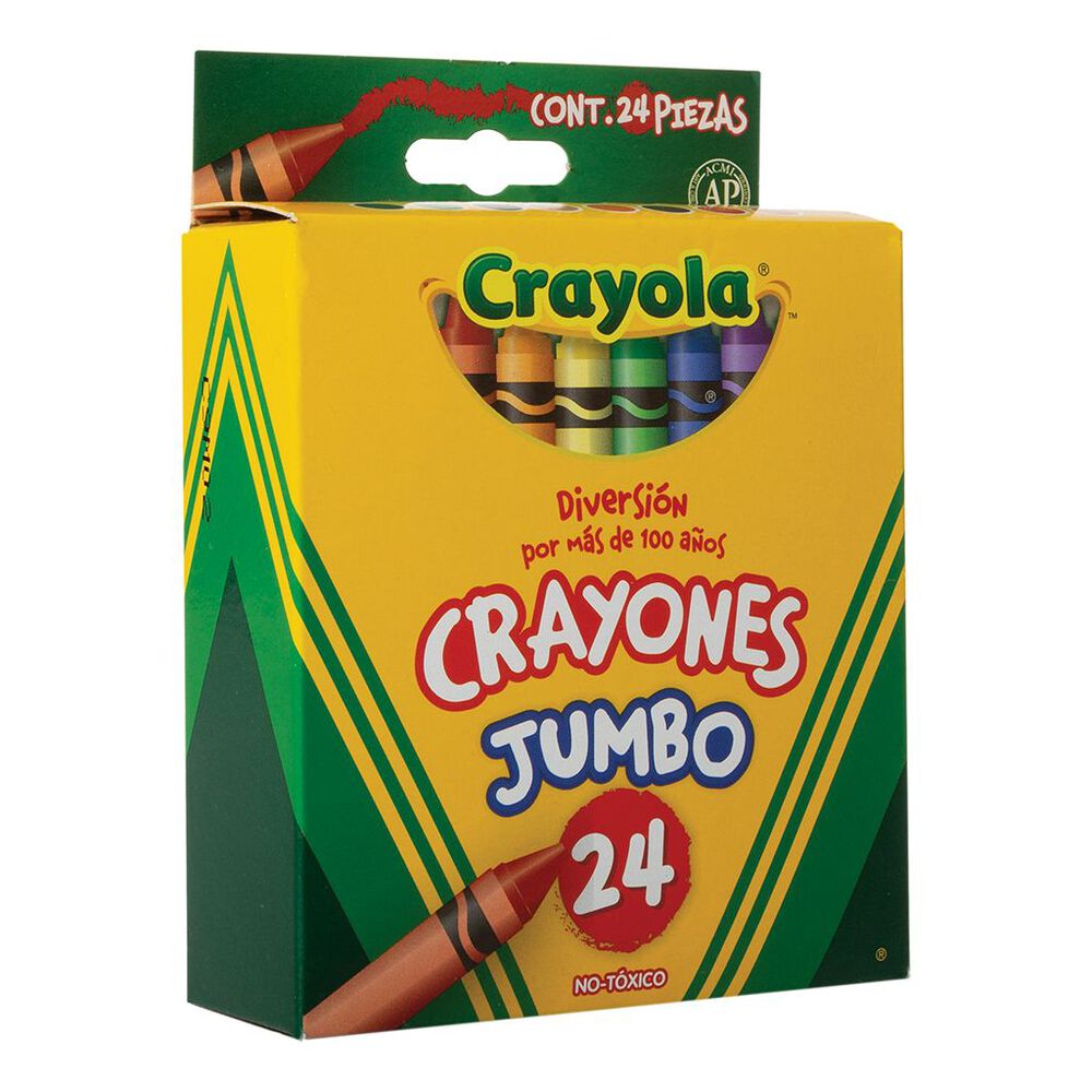 Crayones Crayola Jumbo con 24 pz image number 2