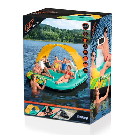 Balsa Inflable Hydro-Force Sunny Lounge Bestway 43407 Multicolor image number 1