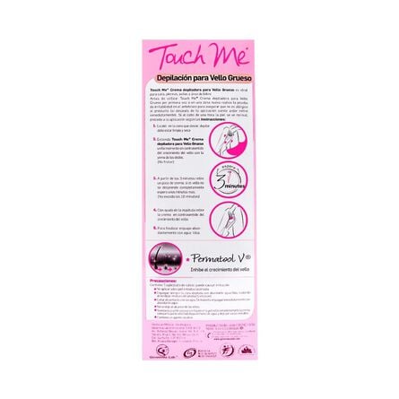 Crema Corporal Depiladora Touch Me Vello Grueso 150 gr image number 2