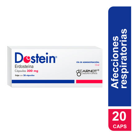 Dostein 300 mg Oral 20 Cápsulas image number 1