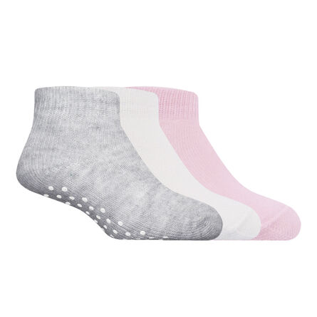 Tines Baby Essentials 443 Gris Blanco Rosa Talla 0-2 3 Pares image number 1