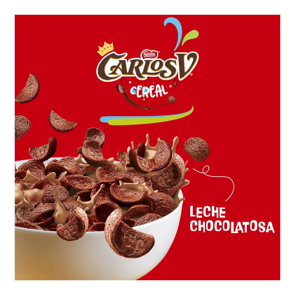 Cereal Nestlé Carlos V sabor a chocolate 590 g image number 1