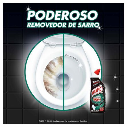 Harpic® Líquido Desinfectante para Inodoros Power Ultra Todo en 1 750 ml image number 1