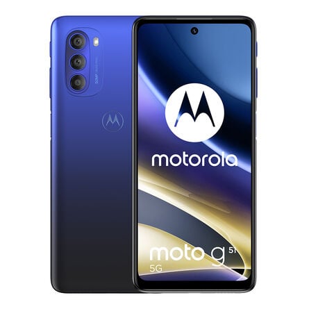 Motorola G51 6.8 Pulg 128GB Azul Telcel image number 1