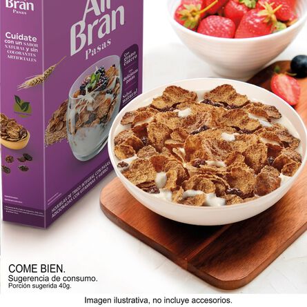 Cereal Kellogg's All Bran Pasas 490 g image number 3