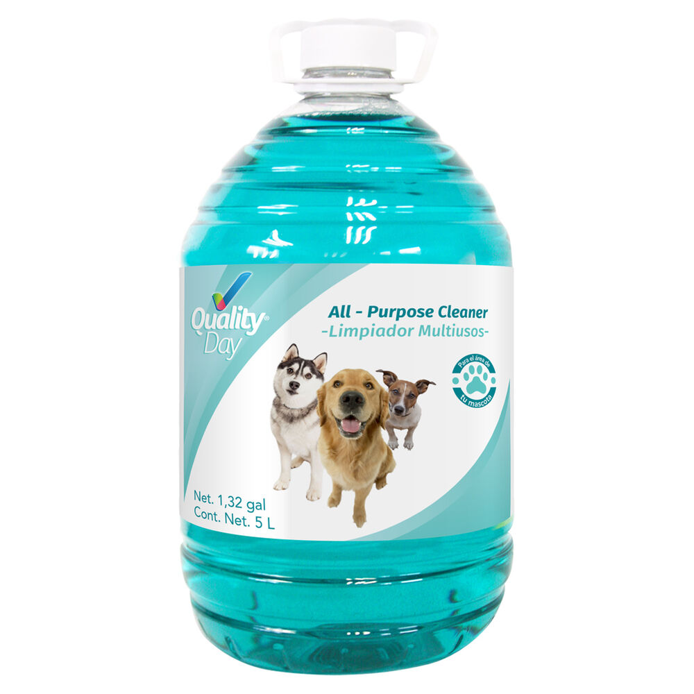 Limpiador Liquido Multiusos Quality Day Mascotas 5 lt image number 0