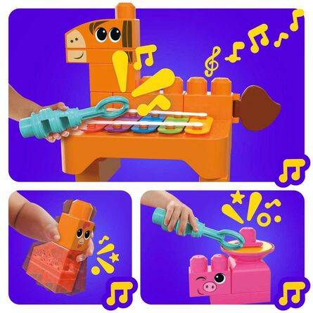 Mega Bloks Sensory Features Construcción Granja Musical image number 3